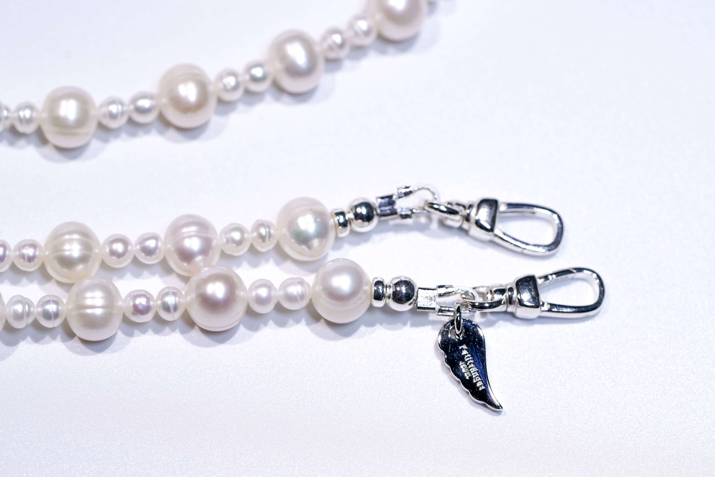 Classic Pearl Cross-body Phone Strap/ Necklace